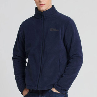 JackWolfskin狼爪抓绒衣男25秋新款 户外防风保暖轻薄夹克5032751