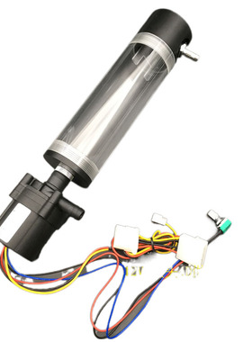 电摩水冷调速水泵 SC600一体式水泵水箱 电脑水冷散热器水泵