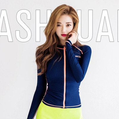 韩国健身跑步衣速干户外瑜伽服