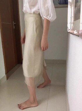现货韩国东大门mone仙女半身裙