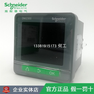 施耐德三相数字电压表DM2300