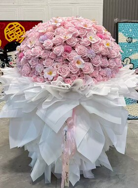 仿真花香皂玫瑰花束七夕情人节