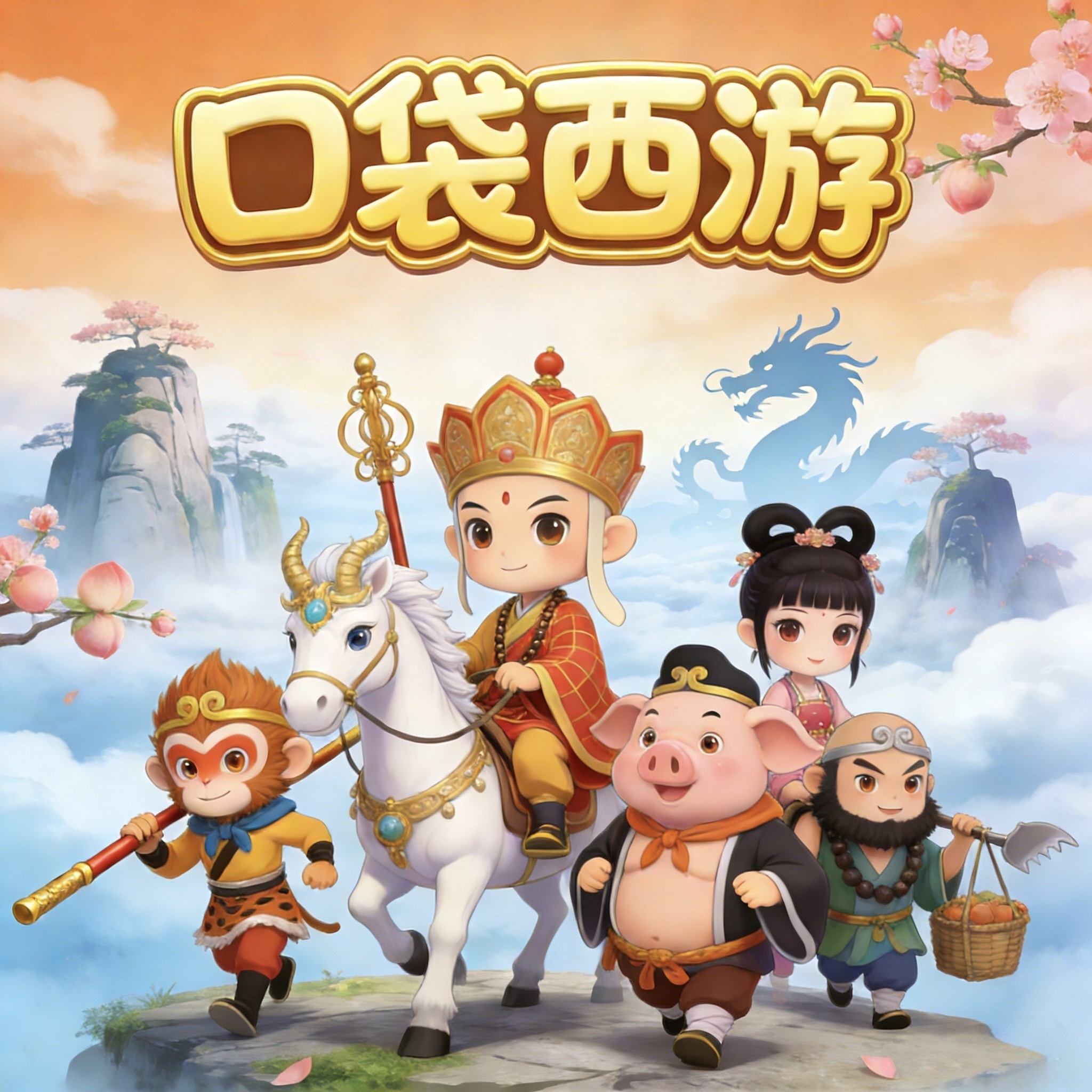 山水豆腐吧口袋西游655/939/1002版一键3D网游单机游戏做游戏质量