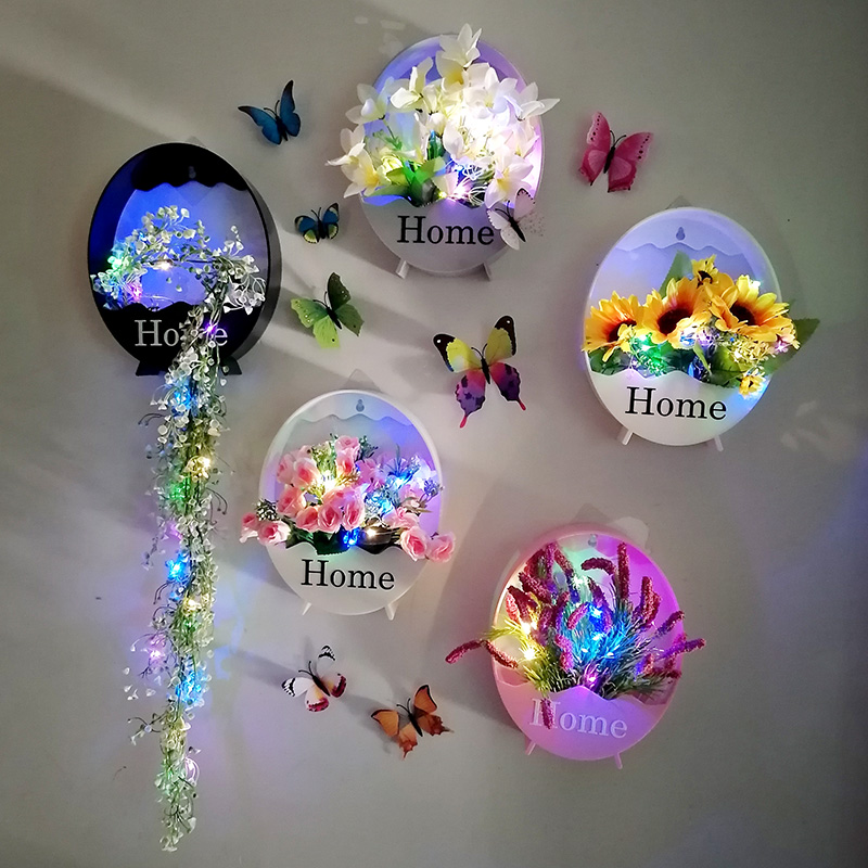 创意花篮壁挂装饰品墙上