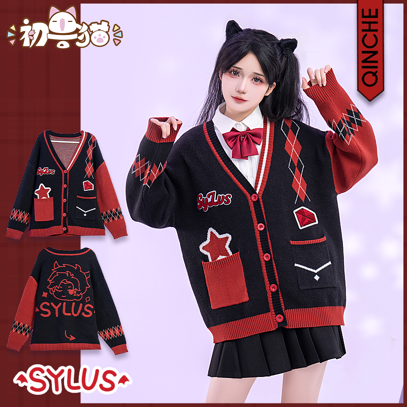 初兽猫 现货 恋与深空秦彻日常衍生服 毛衣外套 祁煜 沈星回 黎深