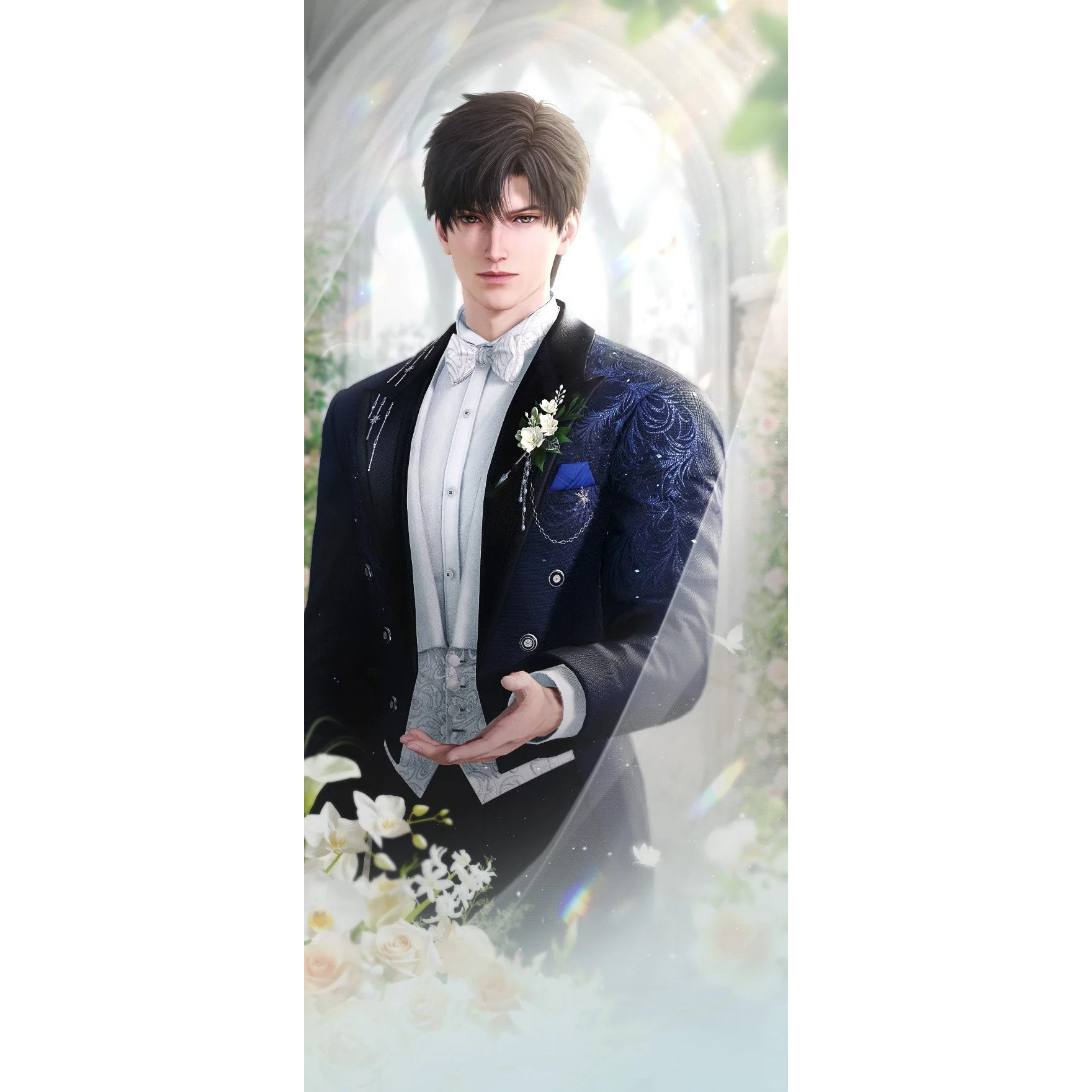 初兽猫恋与深空cos服女主花嫁婚纱婚卡秦彻沈星回夏以昼祁煜黎深