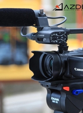 日本AZDEN阿兹丹SGM-PII影视外景采访录音麦克风摄像机头话筒