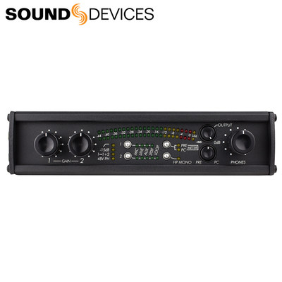 Sound Devices USBpre2 2路工作室级电脑音频接口USB声卡声场测试