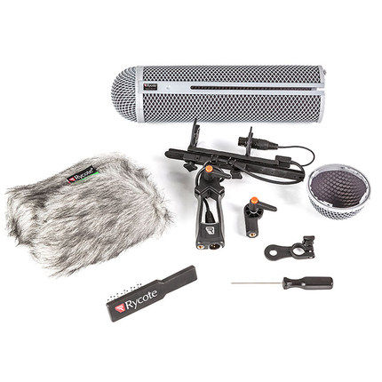 英国灵巧Rycote 4kit麦克风话筒录音防风三件套毛衣减震架笼现货