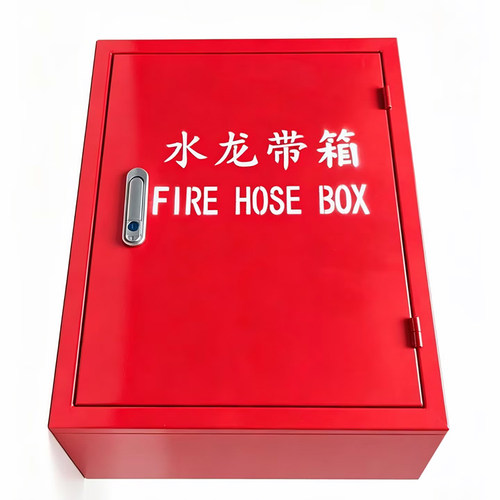 不锈钢消防皮龙箱 船用1号水龙带箱  消防箱 加厚烤漆喷塑带盘架