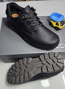 现货ecco男Rugged Track防水耐磨厚底运动商务休闲鞋 踪迹 838134