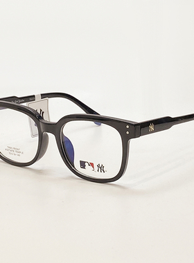 MLB纽约洋基眼镜女大框黑色近视眼镜框镜架男韩版潮可配度数8008