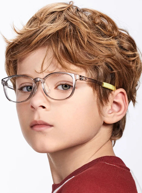 鲁奇luki儿童5-8岁近视眼镜框超轻耐用防摔眼镜架配远近视252101