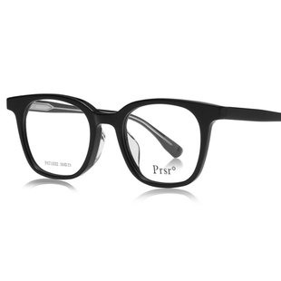 帕莎prsr王源同款透明眼镜框素颜小脸可配近视防蓝光眼镜架71032