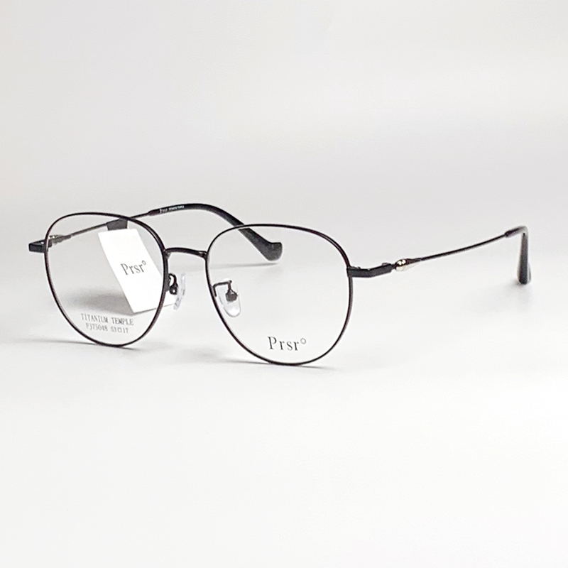 帕莎复古眼镜文艺大框钛合金