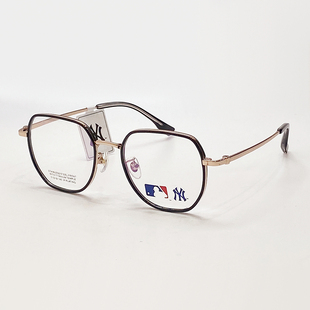 MLB2022年新款 纽约洋基女多边框超轻钛架可配度数圆脸男NY6008