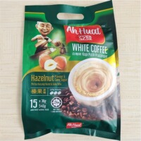 马来西亚进口亚发咖啡特浓白咖啡三合一经典榛果咖啡口味香浓炭烧