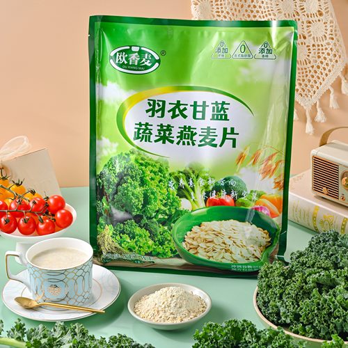 羽衣甘蓝蔬菜燕麦片18包入