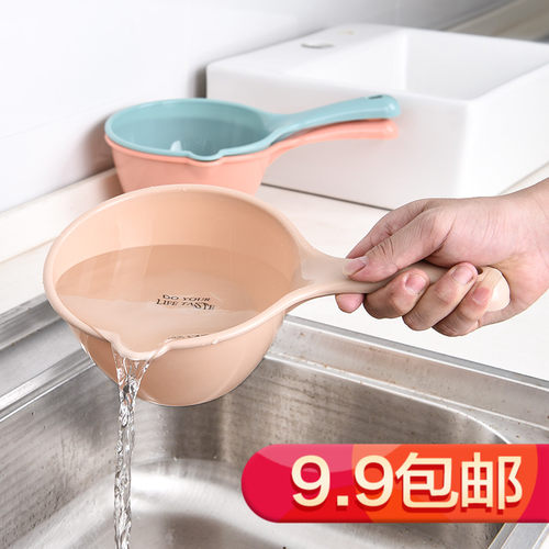 加厚水瓢塑料水勺厨房婴儿洗澡
