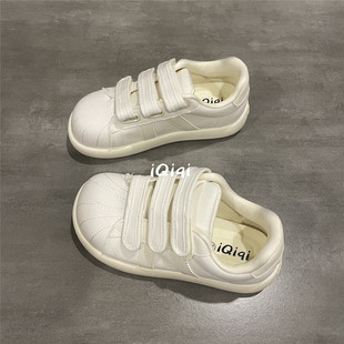 七七主人家 小白鞋女百搭流行学生板鞋2026春季新款爆款帆布鞋女