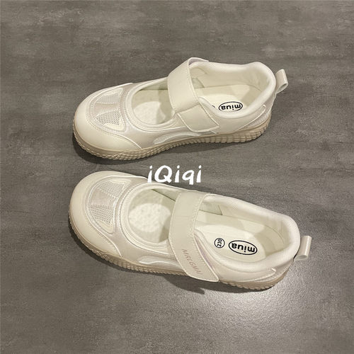 玛丽珍女鞋配裙子的鞋子女夏季