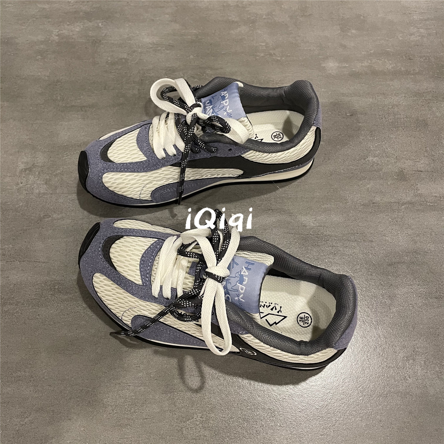 网面透气不闷脚运动鞋女夏季
