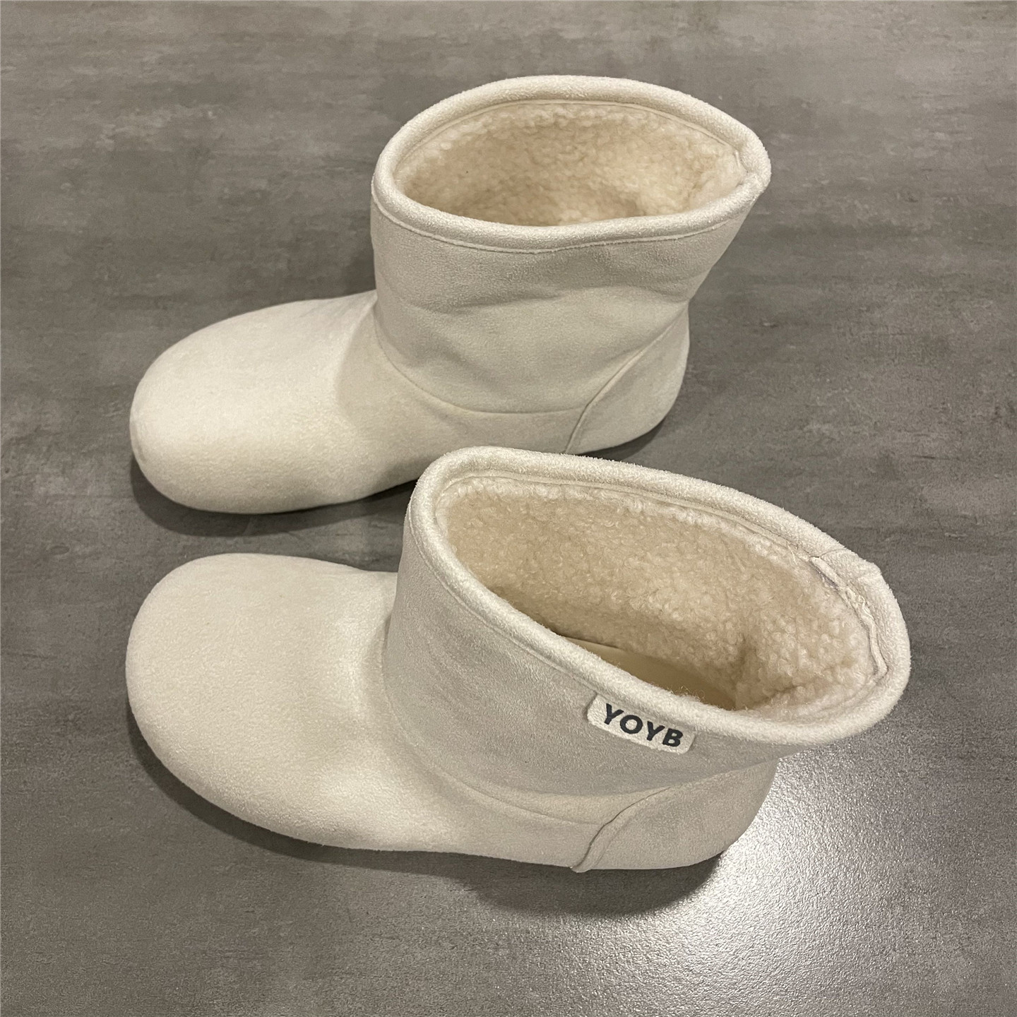 棉鞋女冬季保暖加绒雪地靴女