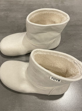 棉鞋女冬季保暖加绒雪地靴女
