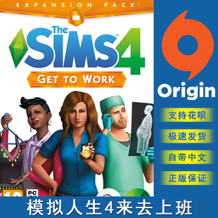 get PC正版 Origin激活码 Sims work CDKEY 模拟人生4来去上班