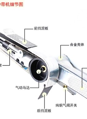原装正品ATH牌GL618/628气动砂带机10*330mm环带打磨机20*520mm