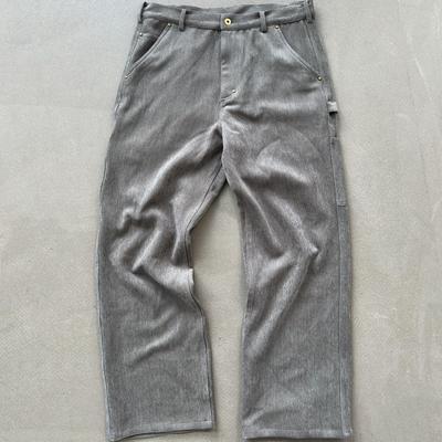 实体现货 Epide Prefab 丝绒光感复古老钱松弛感伐木工装长裤