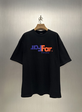 实体现货 Far Archive 双Logo撞色印花Vibe短袖T恤