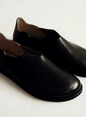 实体现货 Epide Prefab 羊皮革乐福鞋拖鞋一脚蹬老钱风穆勒鞋