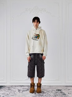 Royal Child Borc 实体现货 做旧印花帽衫 Windows24 Birth