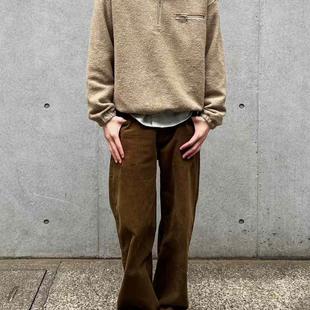 灯芯绒极简老钱松弛垂感直筒休闲长裤 Prefab Epide 实体现货