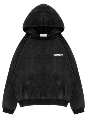 品牌直发 Arnodefrance 易烊千玺同款小马万宝路印花水洗卫衣帽衫