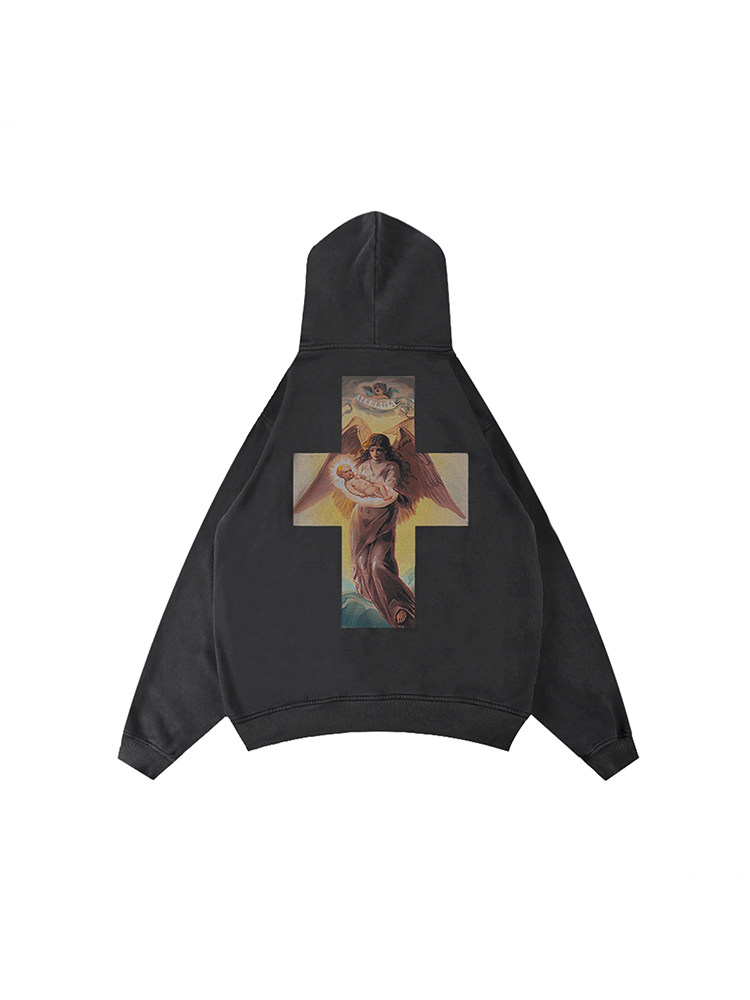 Falseperception套头连帽卫衣