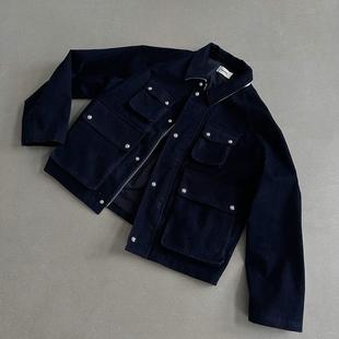 猎装 实体现货 植绒牛仔灯芯绒拼接多袋工装 Prefab 夹克 Epide