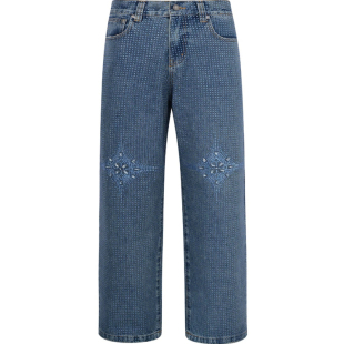 Royal Child BORC 实体现货 钻裤 水钻满钻光芒牛仔裤 Birth