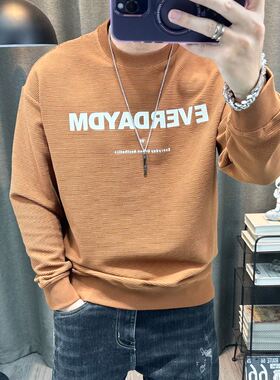 休闲套头长袖上衣韩版衣服潮