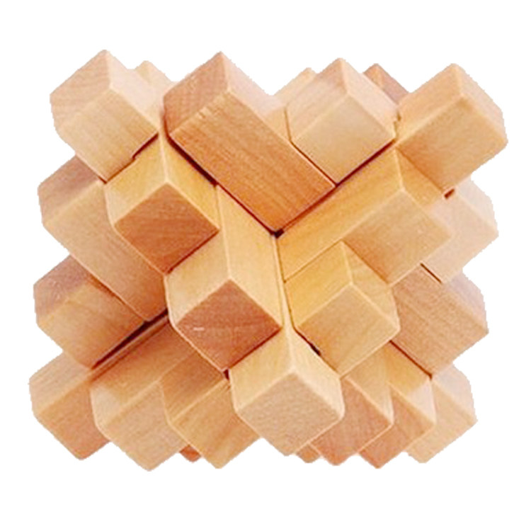 经典古玩拆装解锁玩具 笼中取宝 十八罗汉 孔明球智力解锁 孔明锁