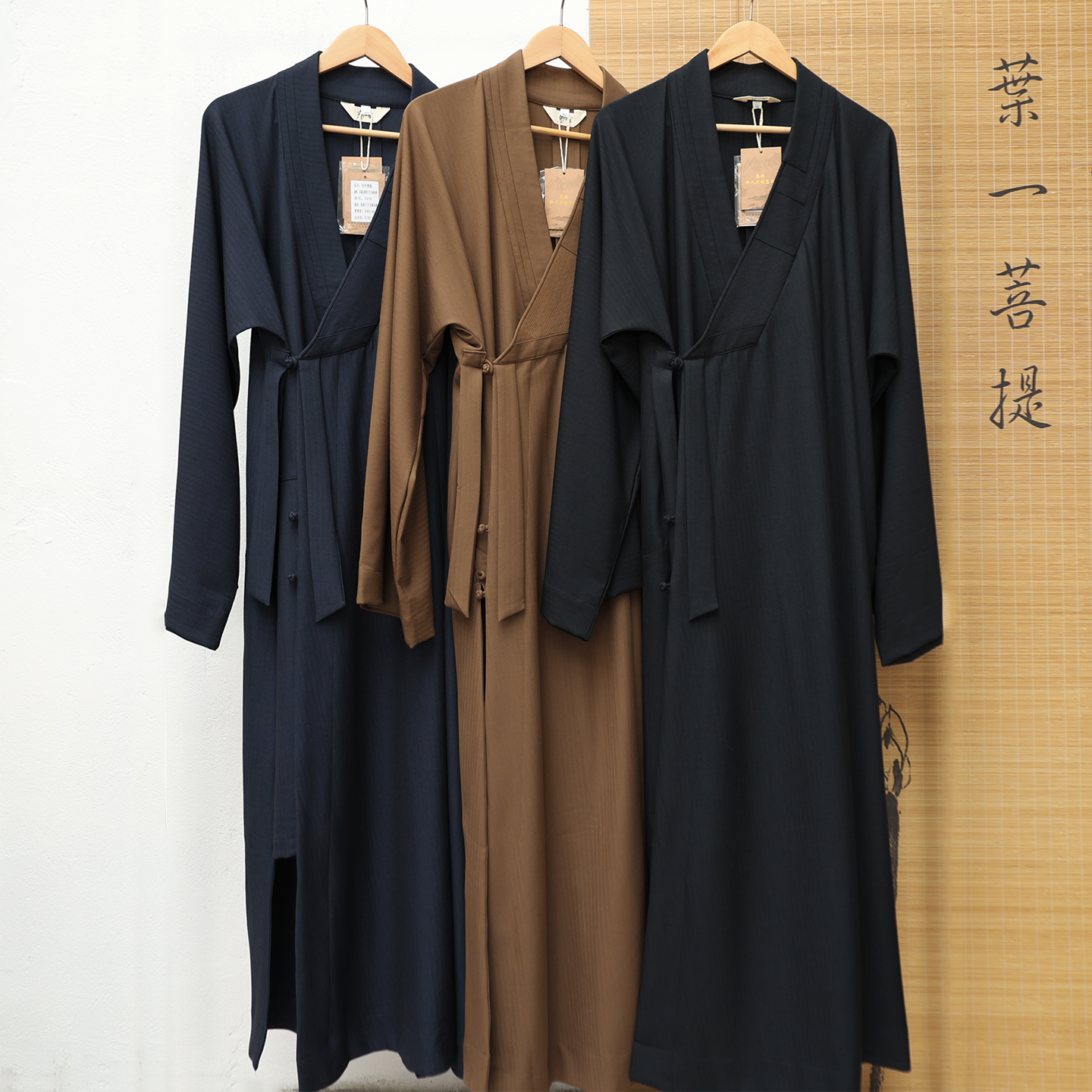 慈心缘僧服秋冬羊毛呢大褂短褂出家人衣服师父长褂和尚长衫男女款