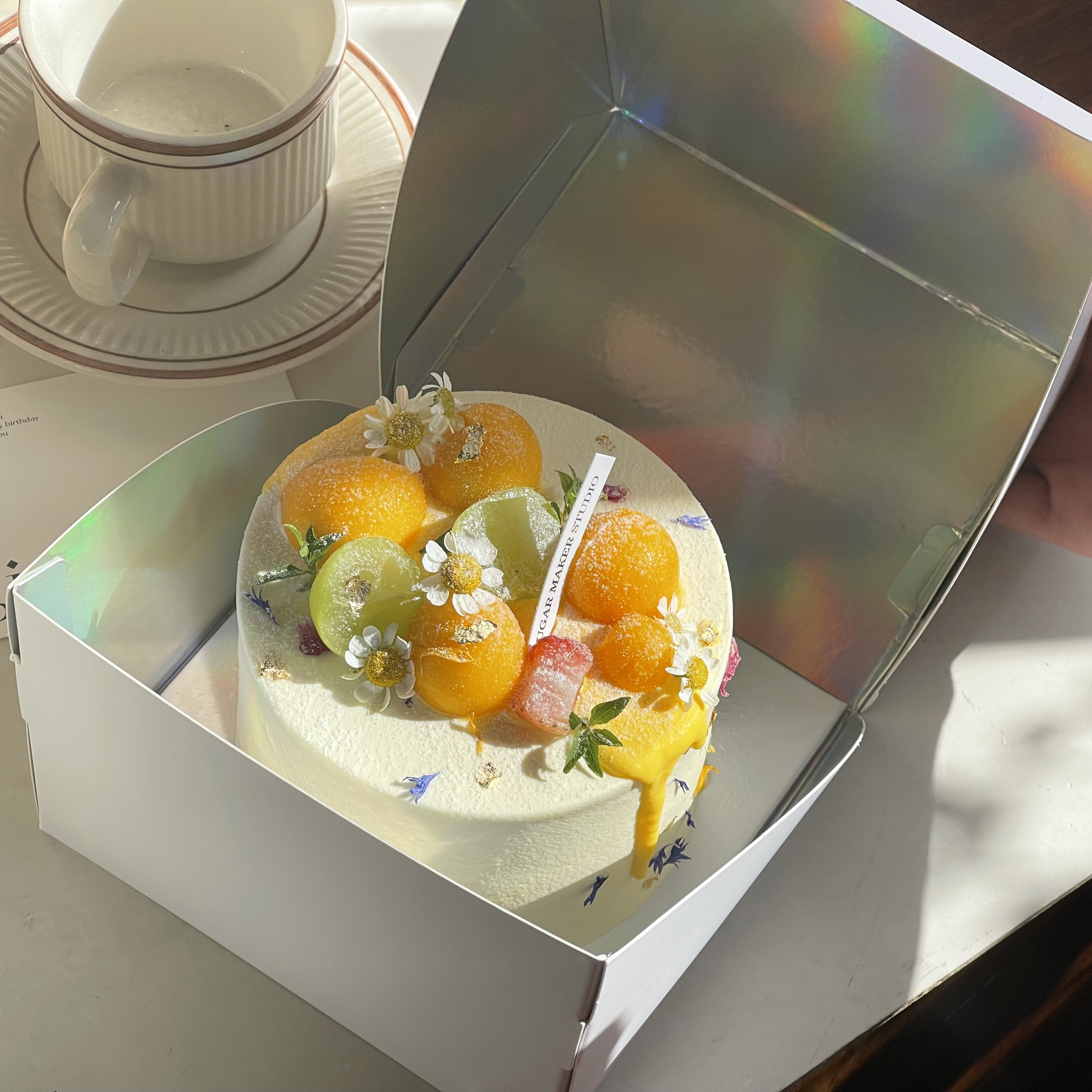 烘焙包装清新包装盒批发