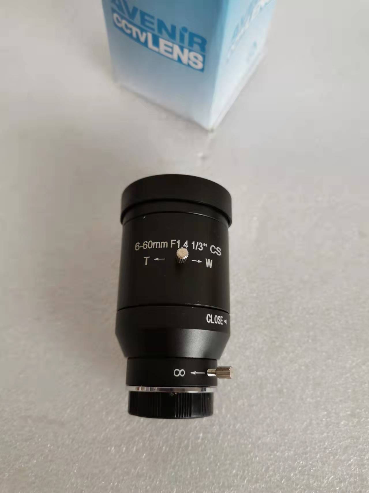 手动光圈镜头 6-60mm监控摄像机 高清变焦镜头 CS调焦枪机镜头