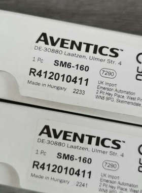 AVENTICS安沃驰R412010411磁性开议价