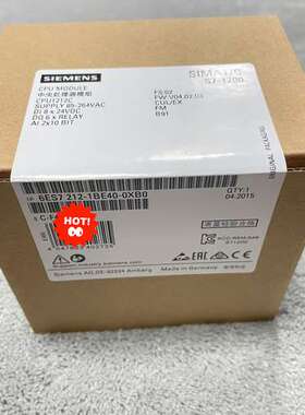 (议价)6ES7212-1BE40-0XB0  212-1BE40-