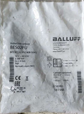 巴鲁夫 BES02FU议价