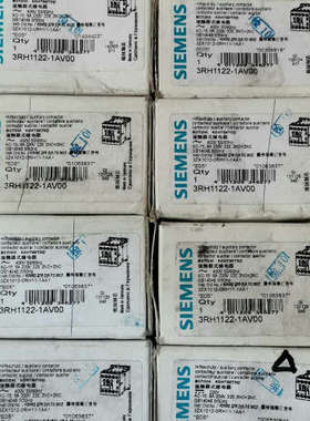 接触器3RH1122-1AV00  400v有7只议价