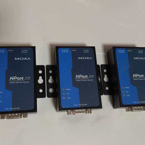 摩莎moxa串口转换器nport5130，3个，议价