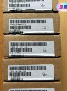 (议价）6ES7136-6BA01-0CA0，模块，正